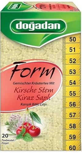Dogadan Form Tisane Melange D'Herbes avec Queue De Cerise 12 Boites x 20 Sachets