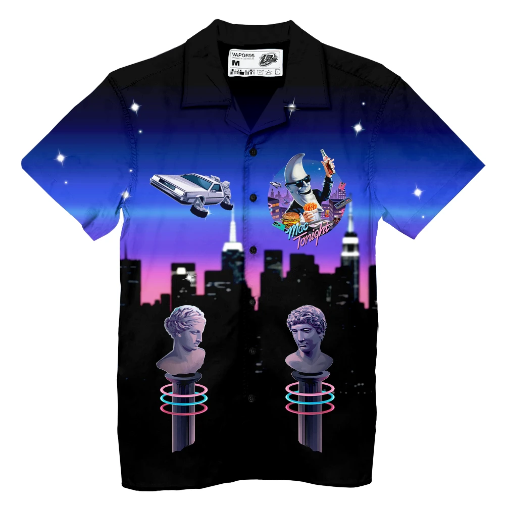 Get Your Summer Vibe On - Hawaiian Shirts | Mac Tonight Hawaiian Shirt