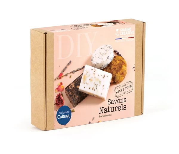Kit DIY Graine Créative - Savons naturels - Exclusivité Cultura