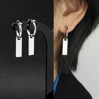 Boucle d'oreille barre / Boucle d'oreille à clip