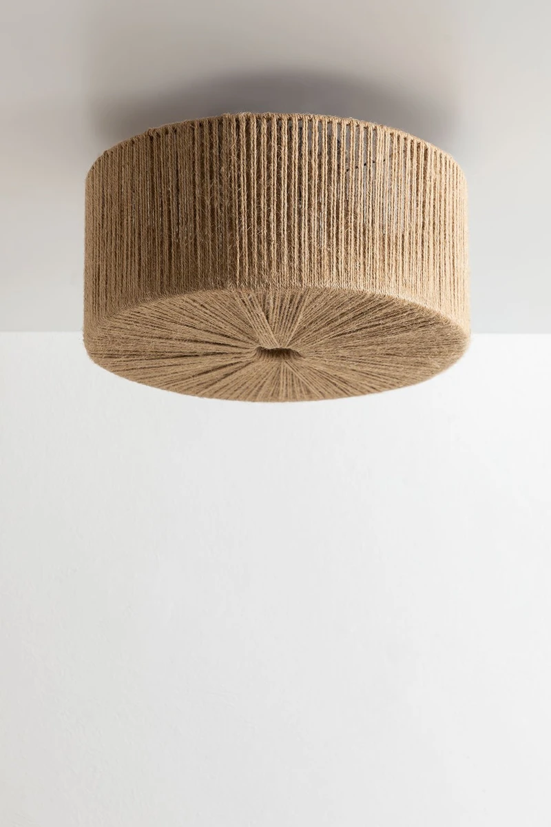 Plafonnier en Corde Naturelle Yarcuy