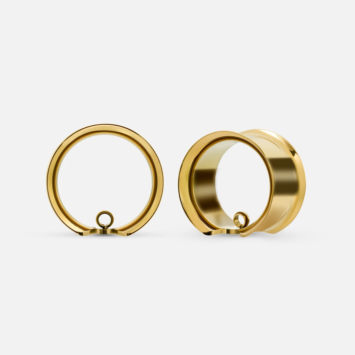 Tunnels COULEUR GOLD, 6mm