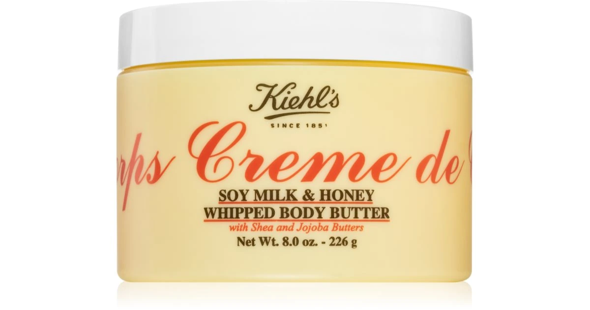 Kiehl's Creme de Corps Soy Milk & Honey Whipped Body Butter