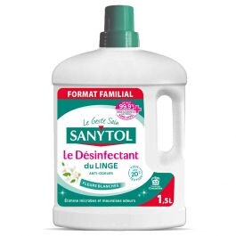 Sanytol - Désinfectant du Linge Fleurs Blanches Anti-odeurs - 1.5L