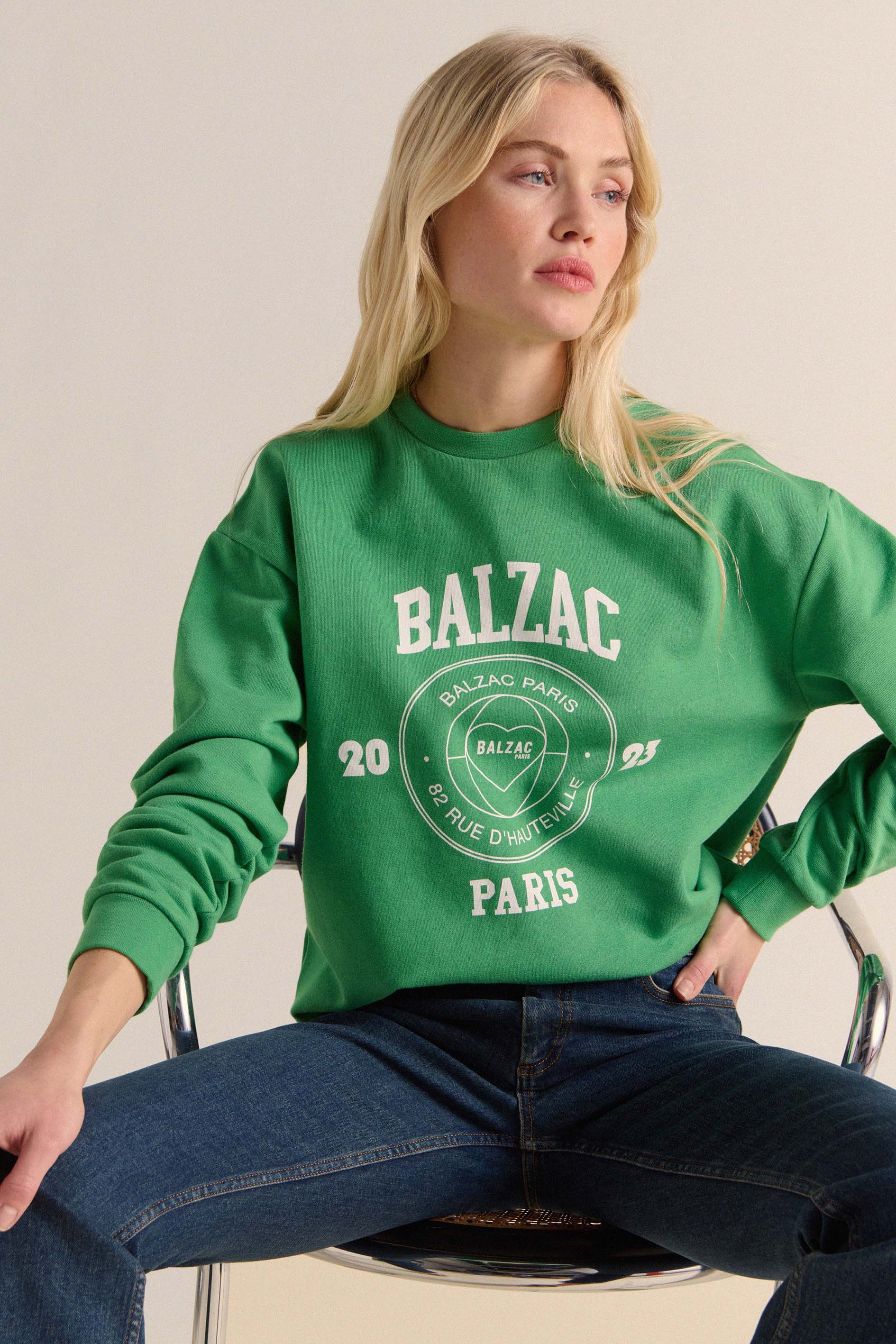 Sweat-shirt Harlow Balzac Paris 2023 vert Votre wishlist sur Listy
