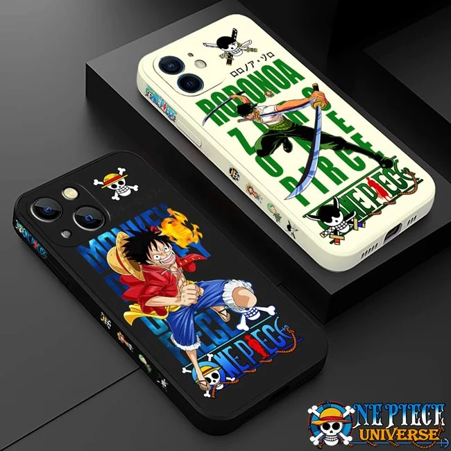Phone Case Zoro And Luffy Silicone TPU - Official One Piece Merch Collection 2024 - One Piece Universe Store