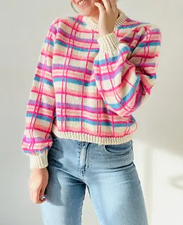 Piet Sweater pattern by Johanna Gehrisch