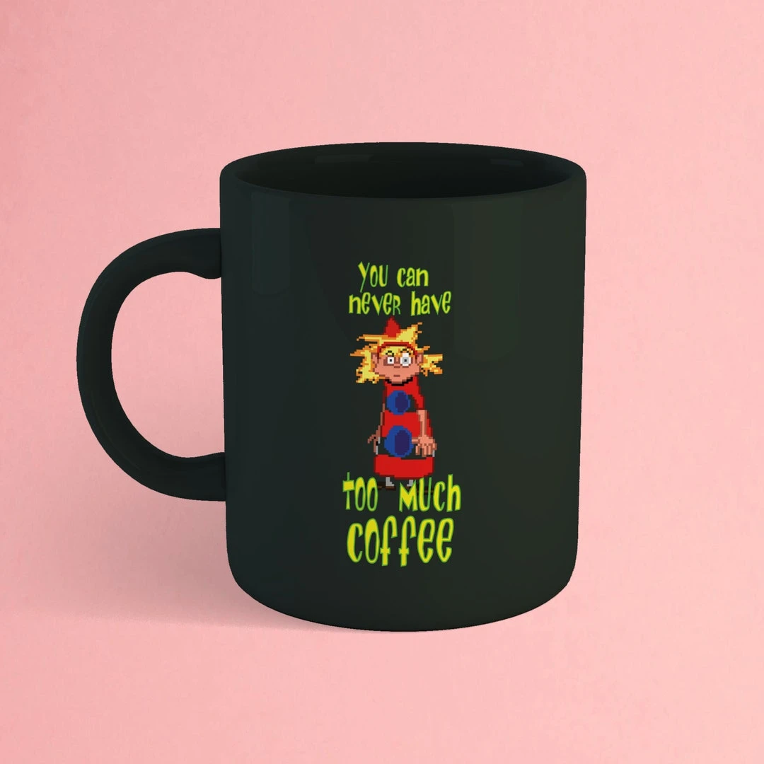 Laverne, Day of the Tentacle, retro gaming, funny mug, pixel art, geek gift, mug, maniac mansion, gift, pixel art gift, point & click