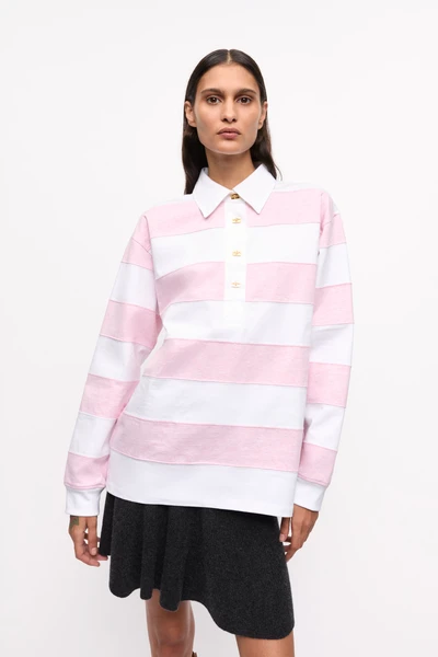 Polo Striped Heavy Cotton
