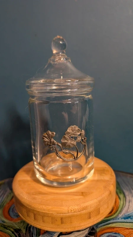Pot verre et étain