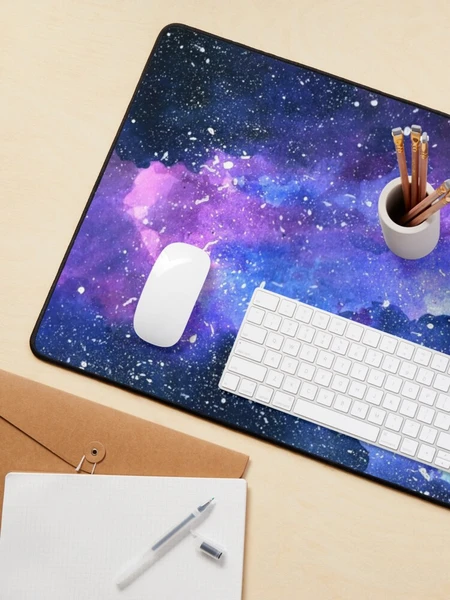 étoiles et planètes. Peinture à l&apos;aquarelle par Kathrin Legg | Tapis de souris