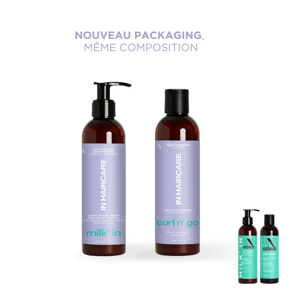 Pack Curl express - Leave-in + Gelée boucles