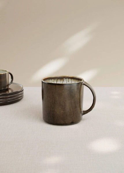 Tasse en grès mat