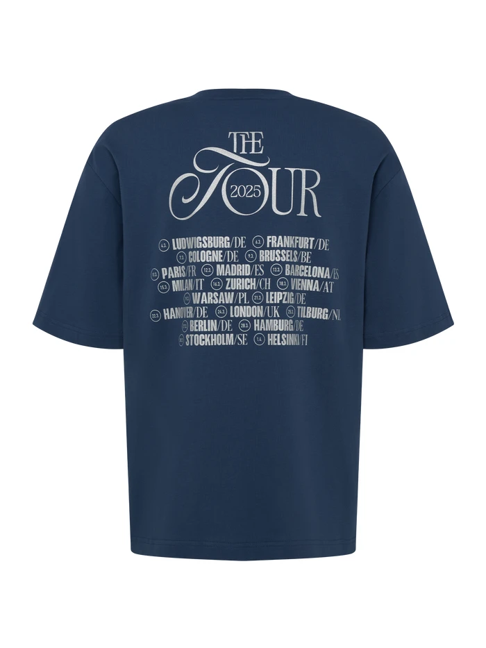 THE TOUR T-SHIRT BLUE