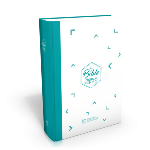 Bible Segond 21 Journal de bord - couverture rigide illustrée bleue