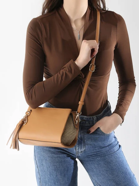 Sac bandoulière Torrow TNIC02 camel en vente au meilleur prix