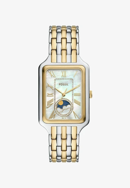 TRADITIONAL RAQUEL - Montre - silver coloured and gold coloured