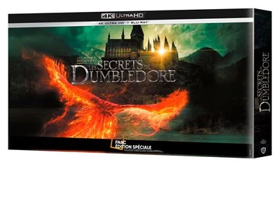 Coffret Les Animaux Fantastiques 3 : Les Secrets de Dumbledore Édition Collector Spéciale Fnac Steelbook Blu-ray 4K Ultra HD