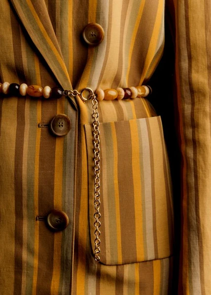 Ceinture Morgane - Caramel Multi - Résine - Sézane