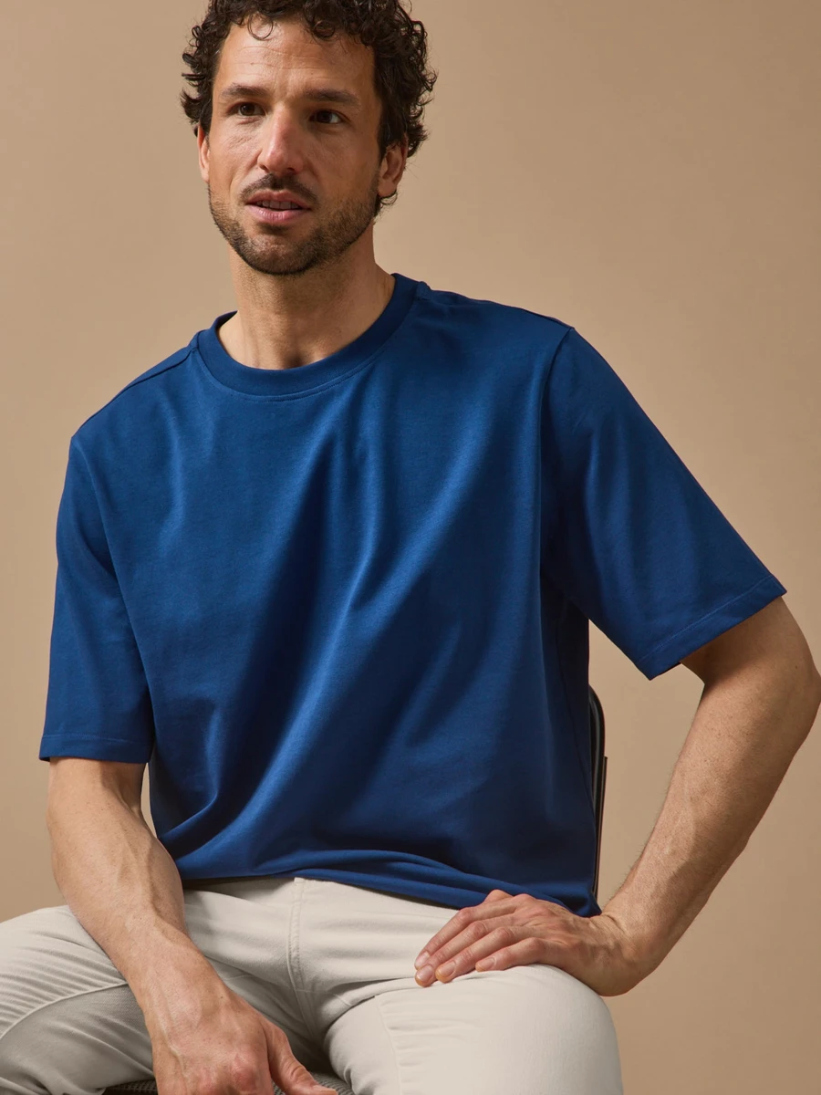 T-shirt uni homme coton biologique