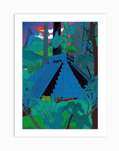Jungle Temple Art Print (j'ai un code reduc demandez moi)