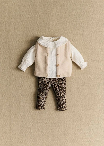 Legging Lily - Léopard Beige