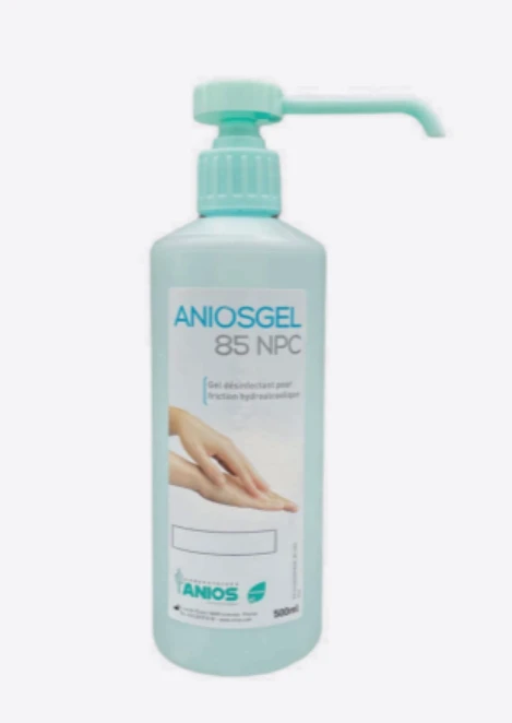 Pompe Gel hydroalcoolique Aniosgel 85 NPC de 500 ml