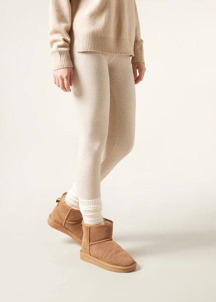 Leggings avec cachemire