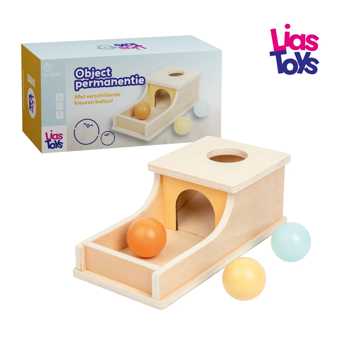 Boite montessori permanence de l'objet - idéal pour la période de l'angoisse de la séparation