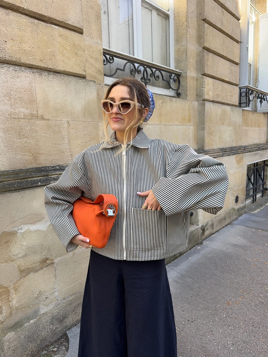 Veste rayée