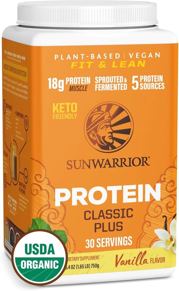 Sunwarrior | Protein Classic Plus Vanilla Flavor