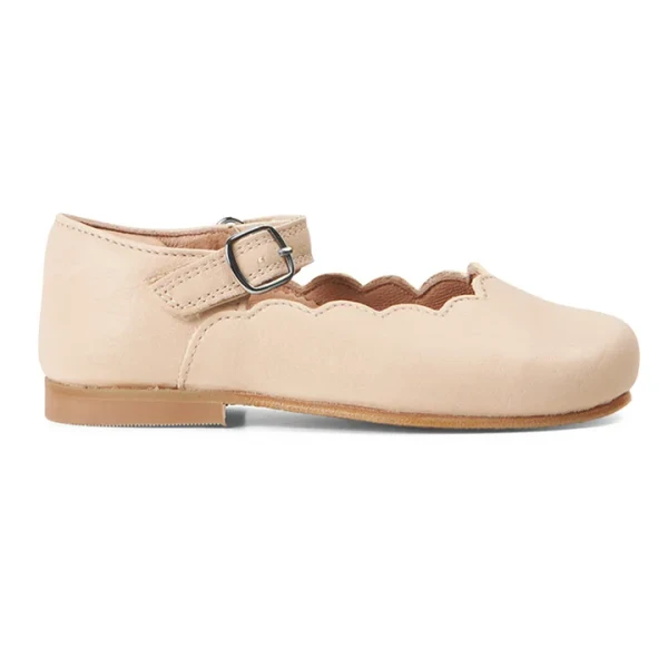 Petit Nord - Mary Janes Festonnées - Crème | Smallable
