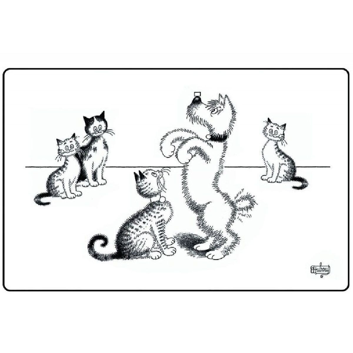 Set de table Dressage Chats de Dubout 