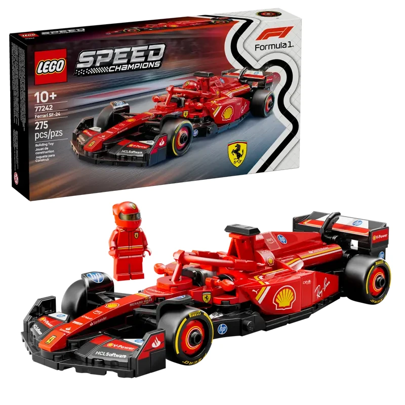 Voiture F1® Ferrari SF-24 77242 | Speed Champions | Boutique LEGO® officielle FR