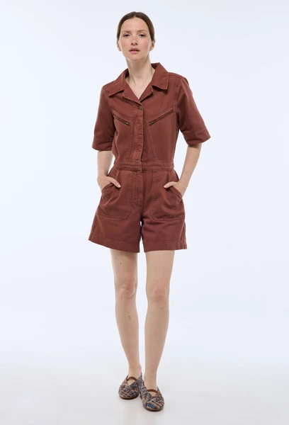 Combinaison short manches courtes