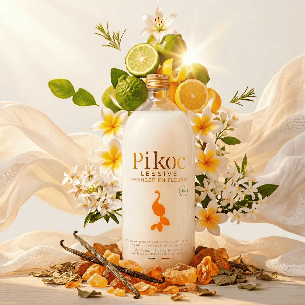 Lessive Oranger en Fleurs - 1L