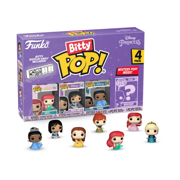 DISNEY PRINCESS 4-PACK SERIES 1