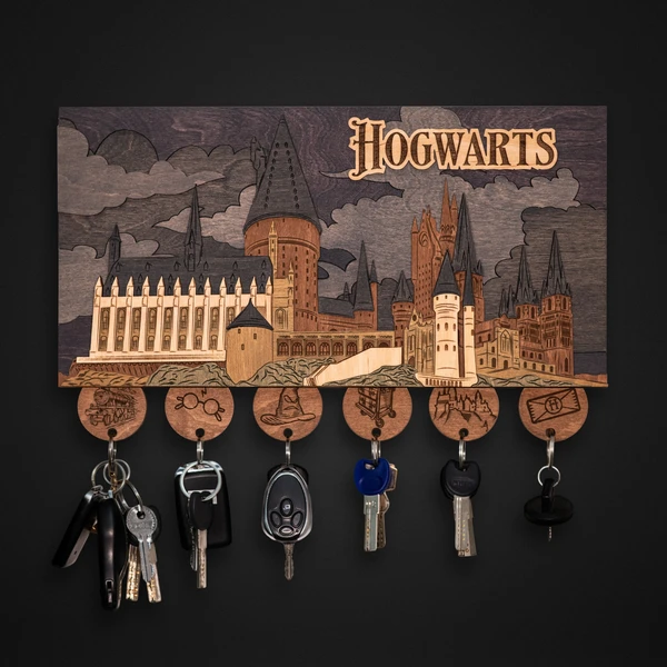HOGWARTS MAGNETIC KEY HOLDER 6