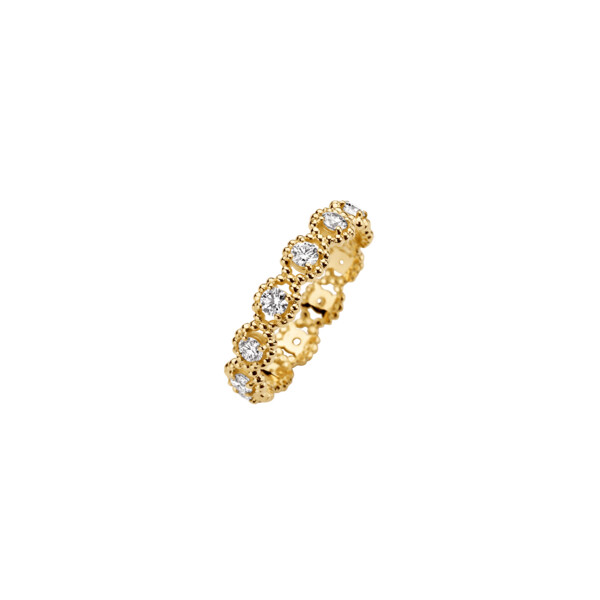 Bagues en or 18 carats, diamants de synthèse pour femmes - Lady Ring | Kimai