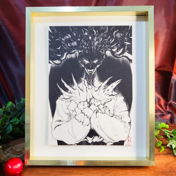 Dracula a5 Art Print — Sleepy Wyrm Creative Guild