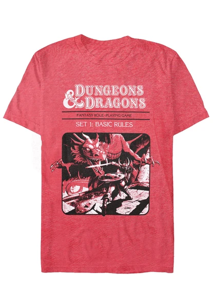Dungeons & Dragons - Dragon Slayer Red - T-Shirt