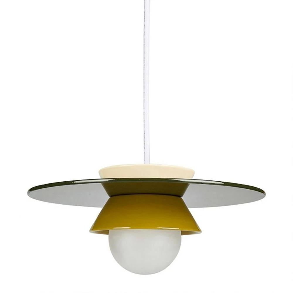 Suspension Céramique Kendama Vert D26