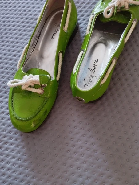 Mocassins vert