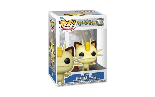 FUNKO POP Games: Pokemon- Meowth(EMEA)