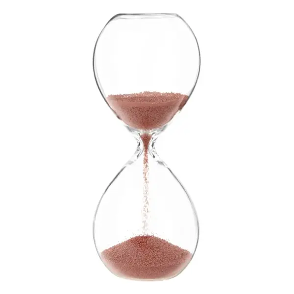Sablier rose en verre | Maisons du Monde