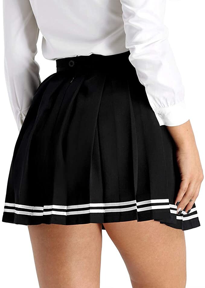 Jupe scolaire courte