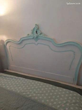Tête de lit bois vintage
