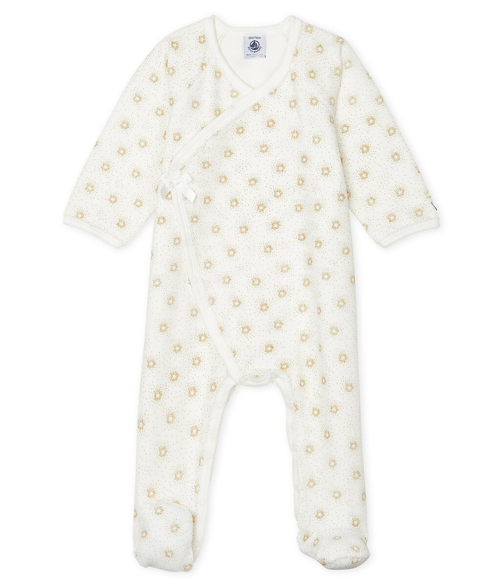 Dors bien bébé fille en velours