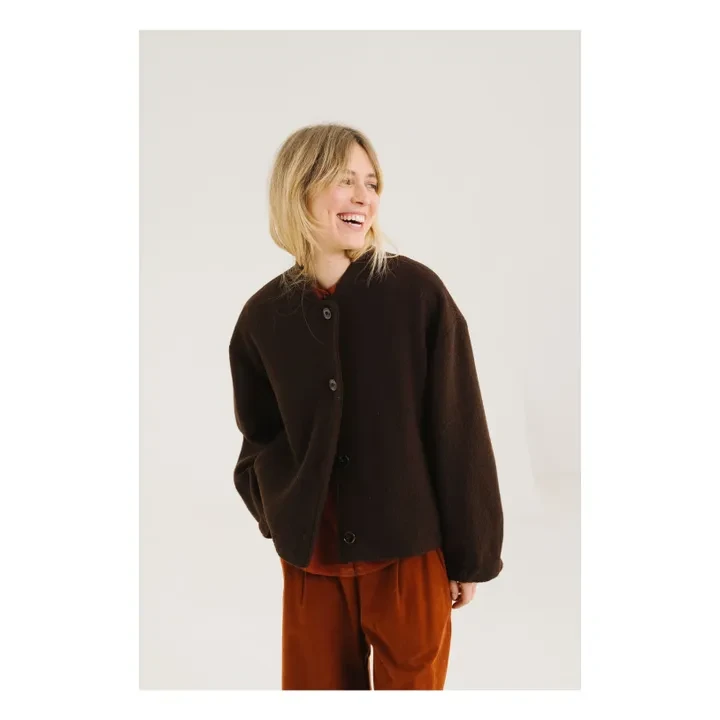 Veste Jay Laine Vierge | Marron