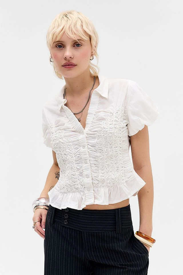 Chemisier boutonnée BDG Super Cut